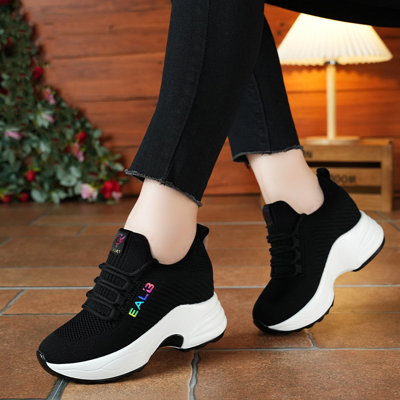 Giày thế thao nữ độn đế 8cm